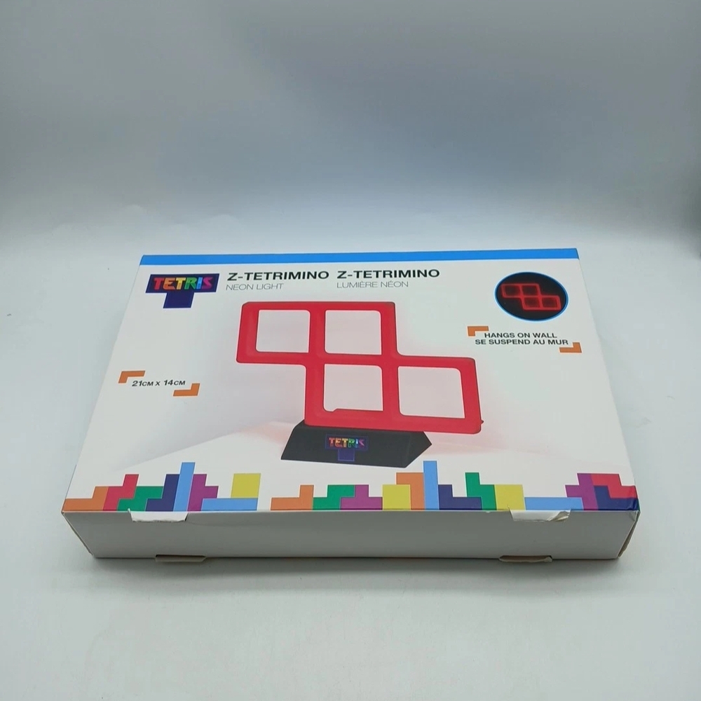 Tetris Z-Tetrimino Neon Light
